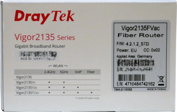 DrayTek Vigor2135FVac – Bild 7