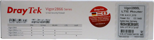 DrayTek Vigor2866L – Bild 2