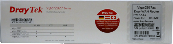 DrayTek Vigor2927ax – Bild 2