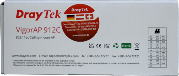 DrayTek VigorAP 912C – Bild 4