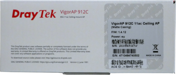 DrayTek VigorAP 912C – Bild 3