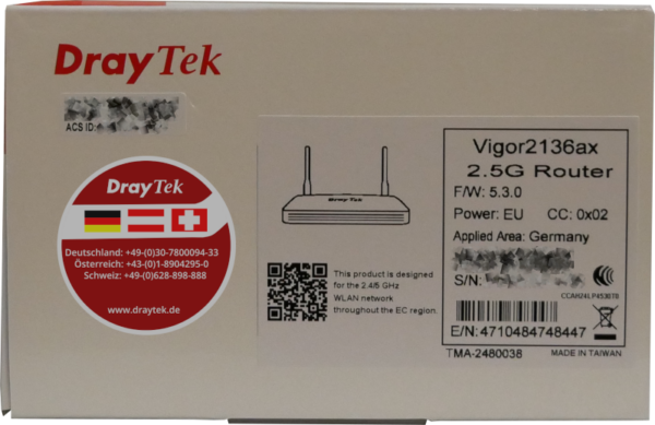 DrayTek Vigor2136ax – Bild 7