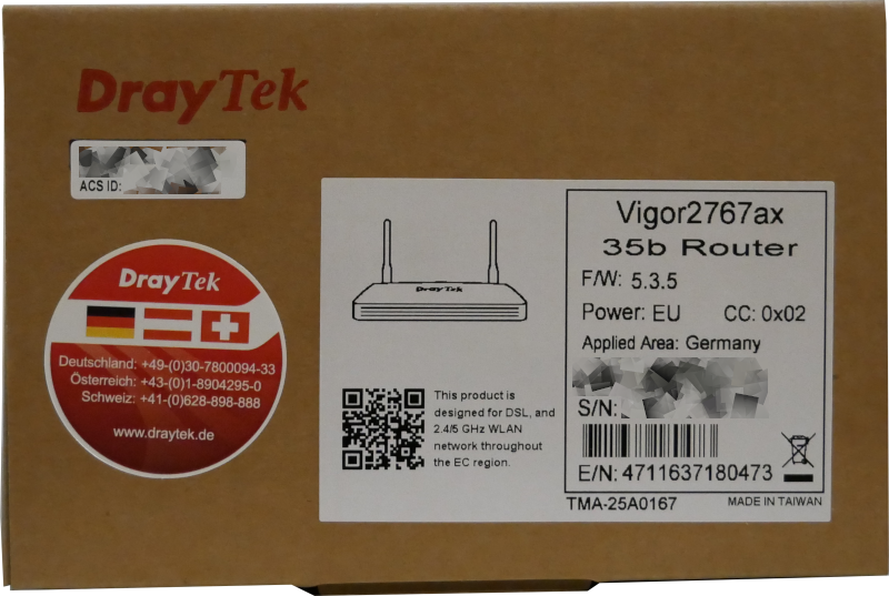 DrayTek Vigor2767ax – Bild 2